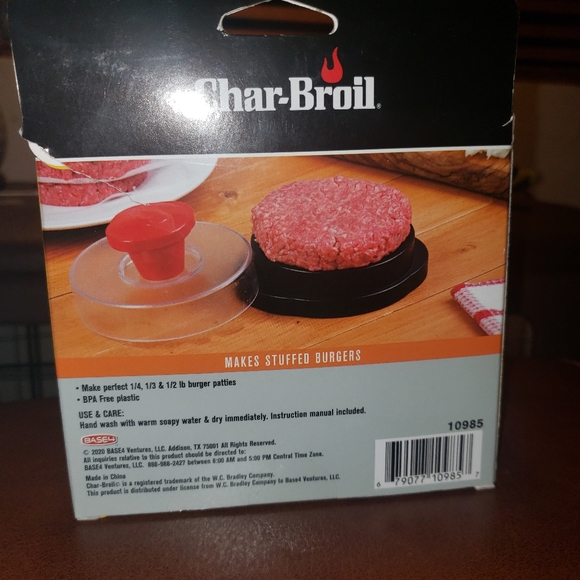 Char-Broil Perfect Burger Press NWT - Picture 2 of 2